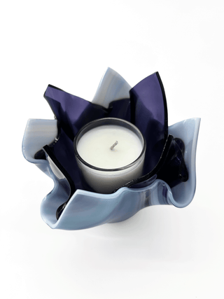 Blue Candleholder