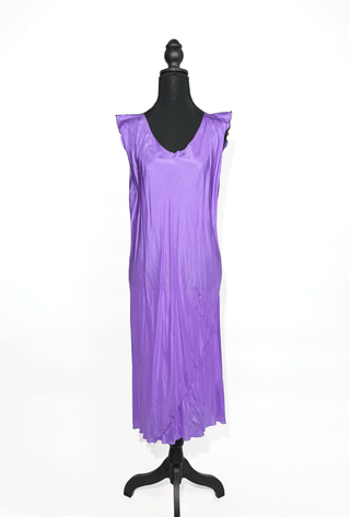 Lavender Silk Silp Dress