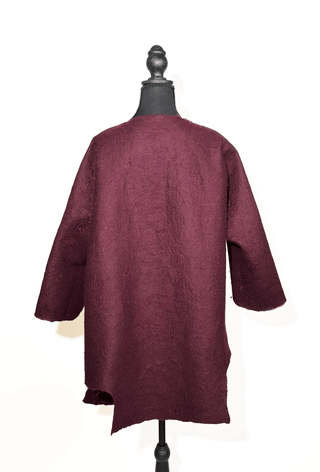 Maroon Long Sleeve Jacket