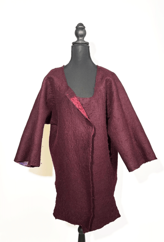 Maroon Long Sleeve Jacket